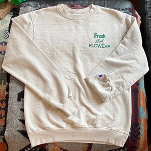 Champion Fresh Cut Flowers Crewneck Sweatshirt - oversized Unisex S